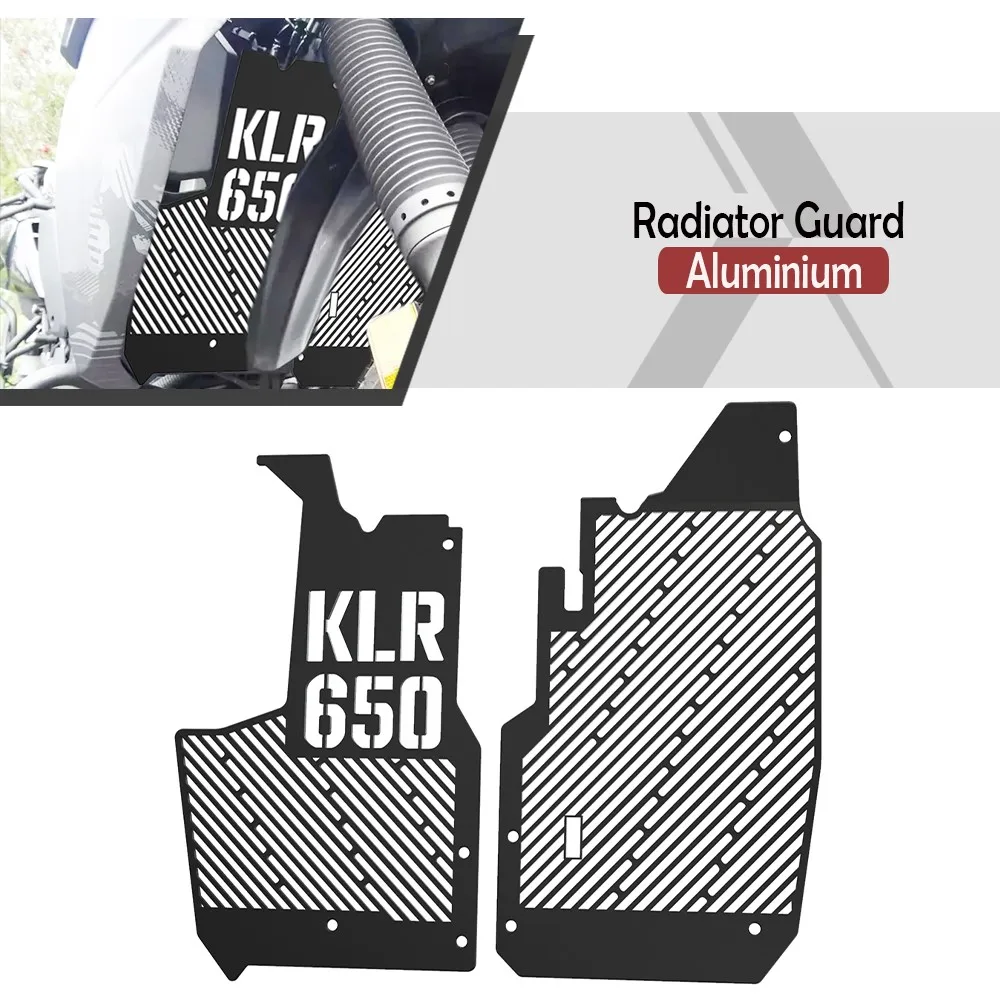 

Radiator Guard Protection Engine Cover Protector engine grille FOR KAWASAKI KLR650 KLR 650 Adventure Traveler S ABS 2022-2027