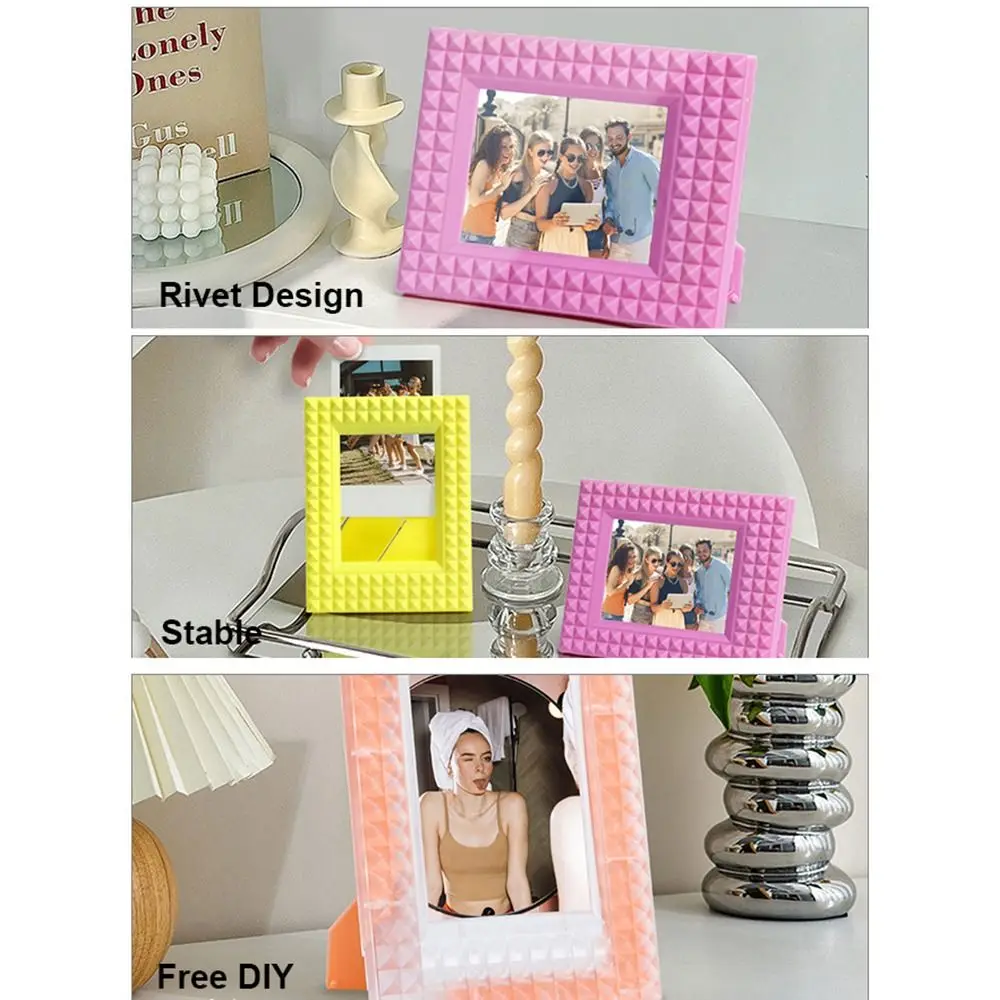 Desktop Decor Instant Camera Photo Frame Stand