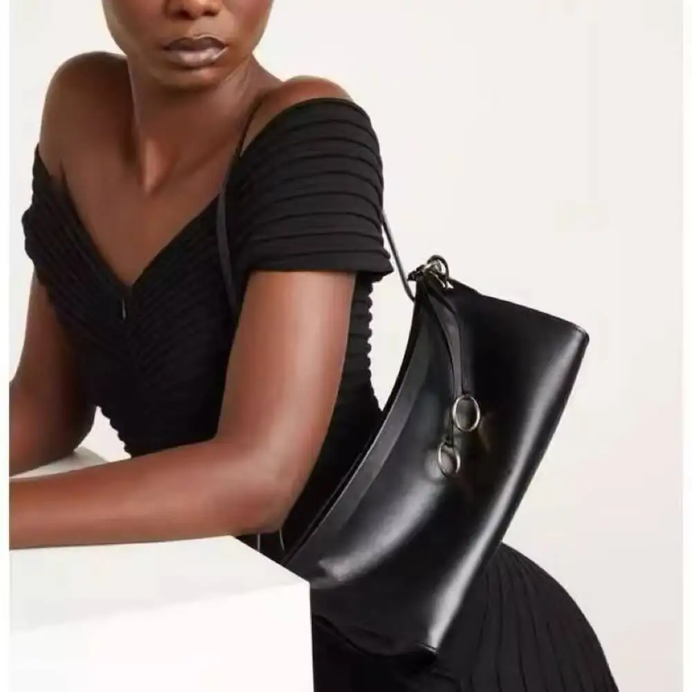High-quality 3D Sausage Simple Niche Versatile Underarm Women's Small Bag Top-handle Bags Female Day Clutches сумка через плечо