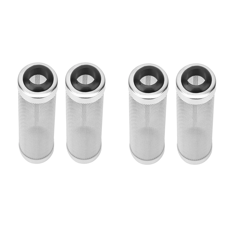 

4 PCS Shrimp Filter Guard, Stainless Steel Aquarium Mesh Filter, Fish Tank Filter Inlet-AA26