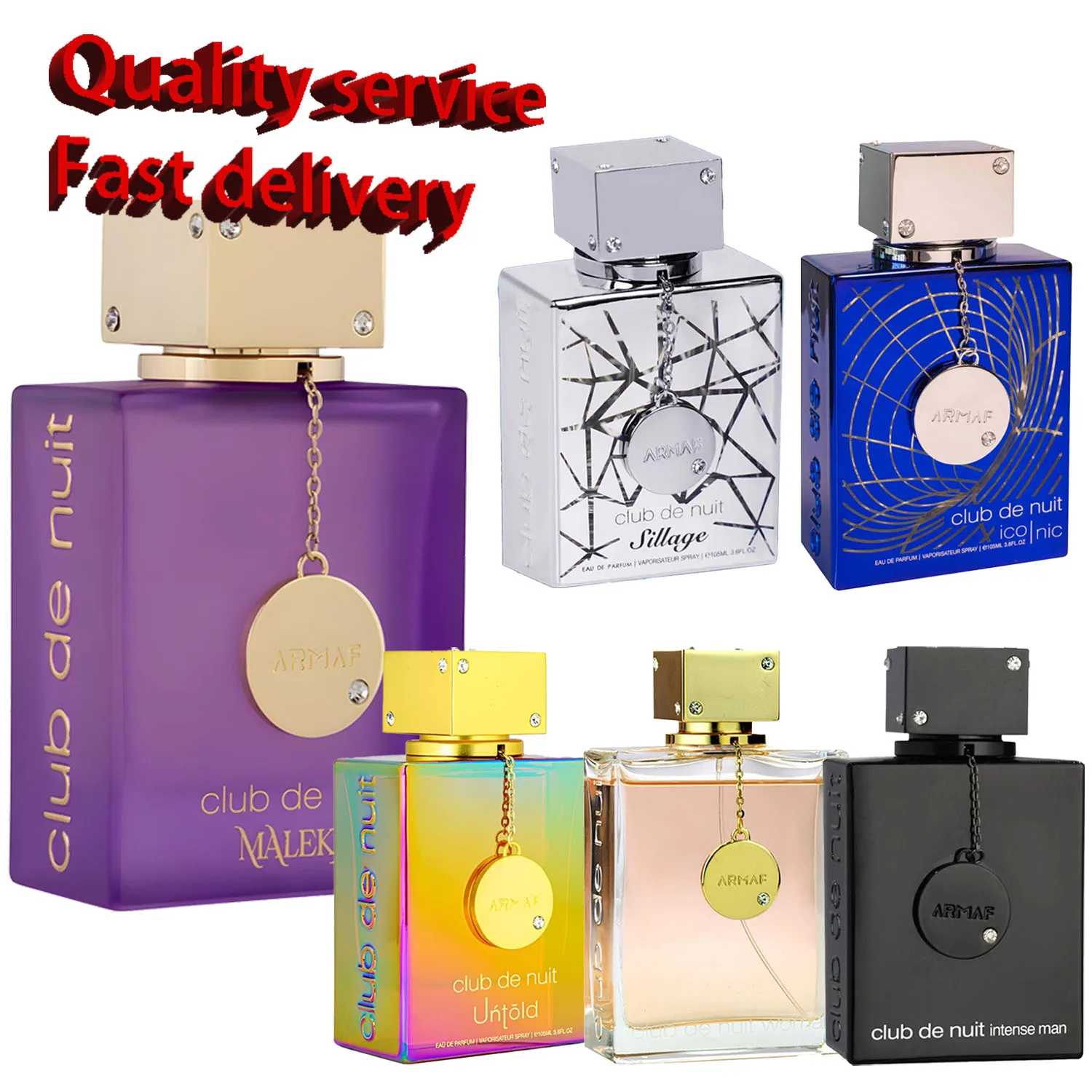 

105ml Original Arab Perfumes High Quality Unisex Spray Elegant Lasting Floral Fruity Fragrance Ideal Strong Emotions Experience