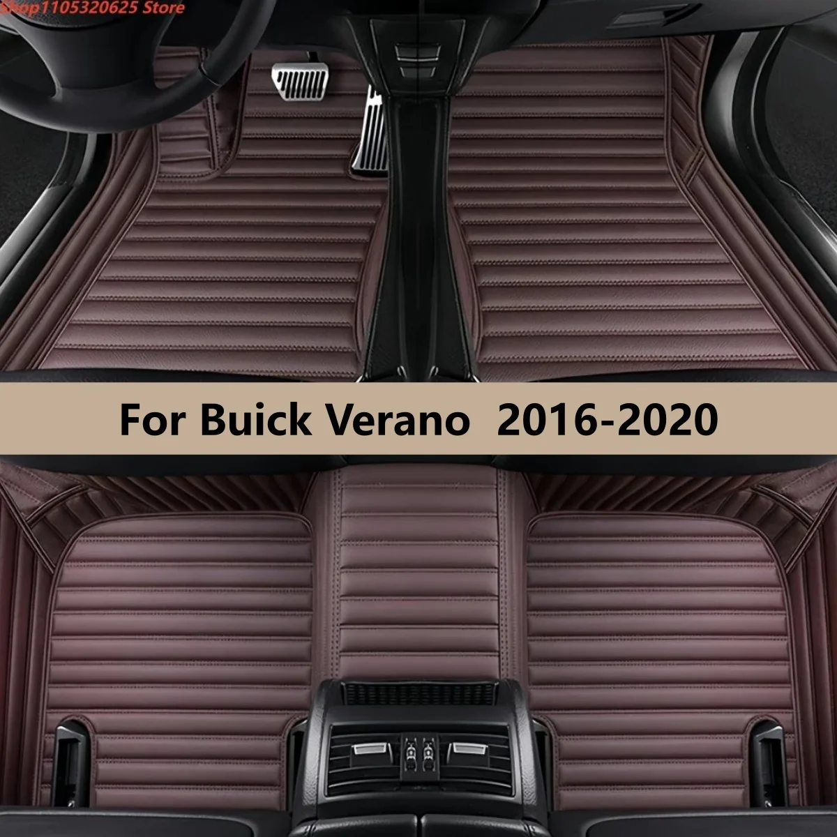 

Автомобильные коврики для Buick Verano 2020, 2019, 2018, 2017, 2016, индивидуальная посадка, передние и задние, защитные накладки на пол, аксессуары для интерьера