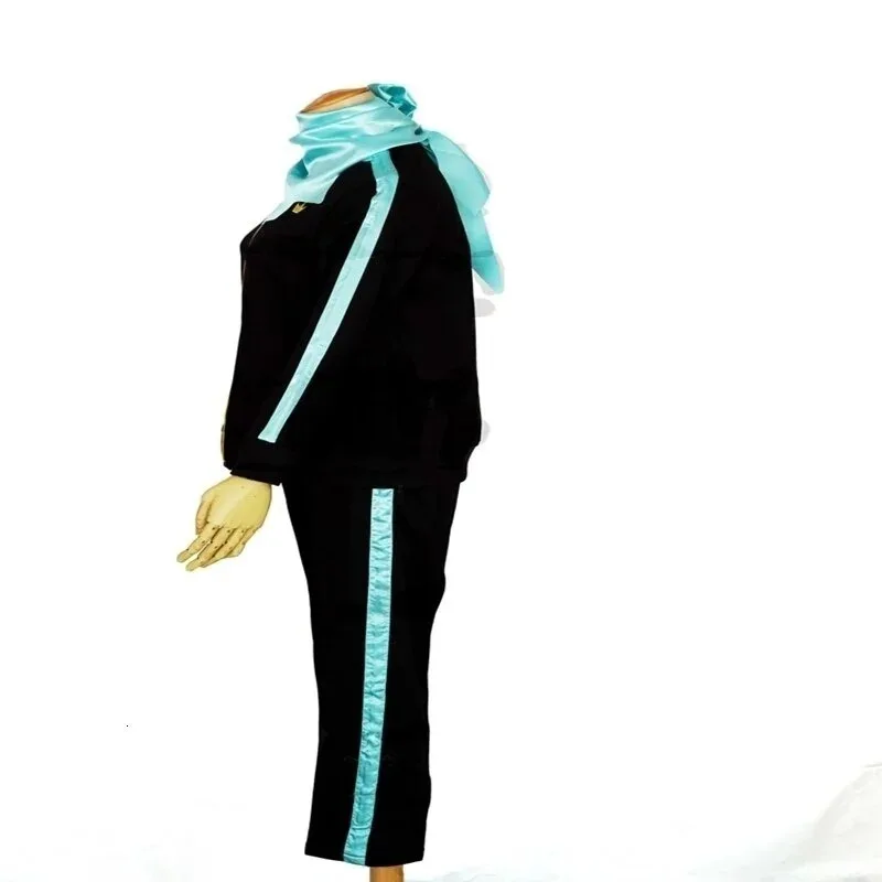 CyHigh qualità anime noragami yato parrucca cosplay e tuta cargo gratuita (giacca + pantaloni + parrucca sciarpa) set di abbigliamento sportivo