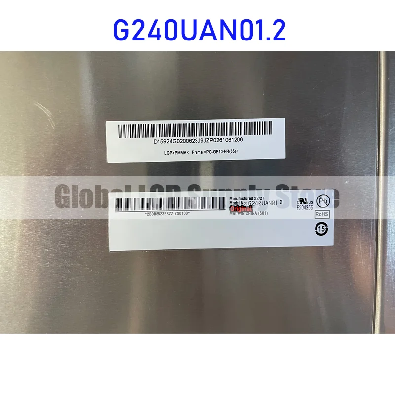 G240UAN01.2 24.0 Inch Original LCD Display Screen Panel for Auo Brand New and Fast Shipping 100% Tested