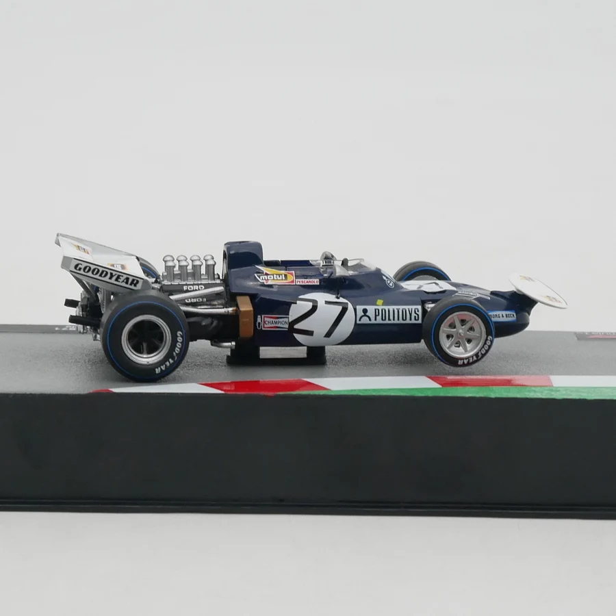 Ixo 1:43 Racing March 711 1971 Henri Pescarolo Diecast Car Model Metal Toy Vehicle