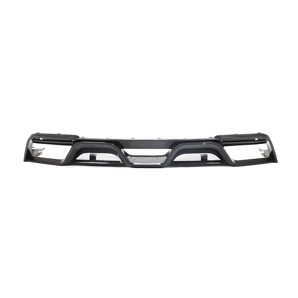 

Factory OEM High Quality Carbon Fiber Rear Diffuser For Ford Mustang GT Coupe 2-Door 2018-2019