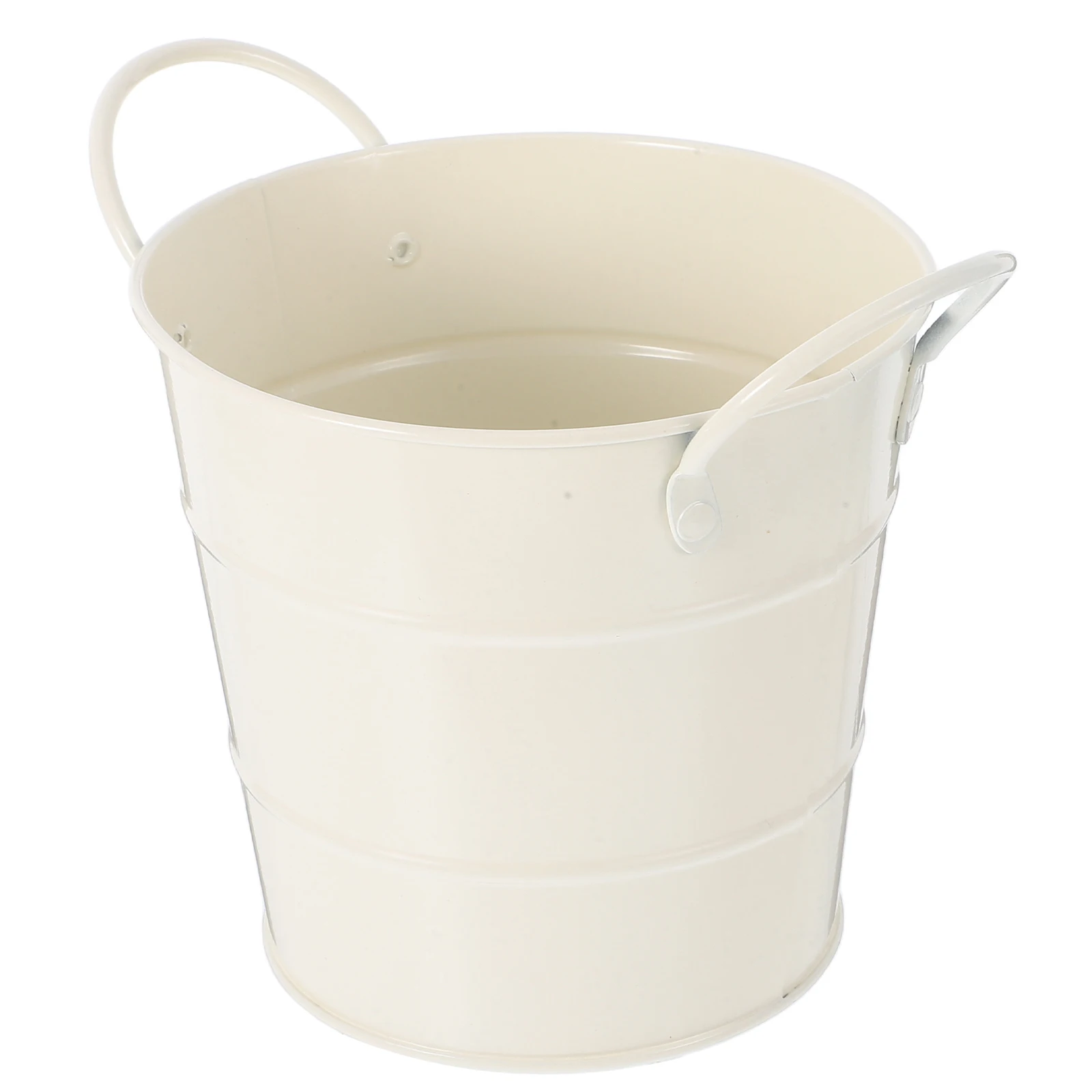 

Desktop Storage Bucket Cute Pen Cup Holder Bedroom Trash Can Garbage Bin Countertop Cash Beige Office