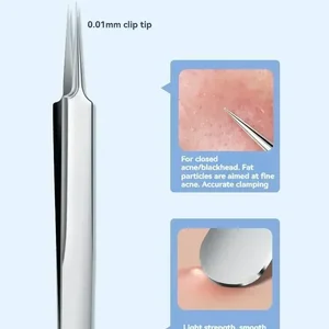 Ingrown Hair Hair Skin Care, Acne and Clove Removal Needles, Black Dots Cleaner, Pore Cleaner, Deep Cleaning, Facial Tools, 11pcs 10 Main Sales Cloves Remover - №3