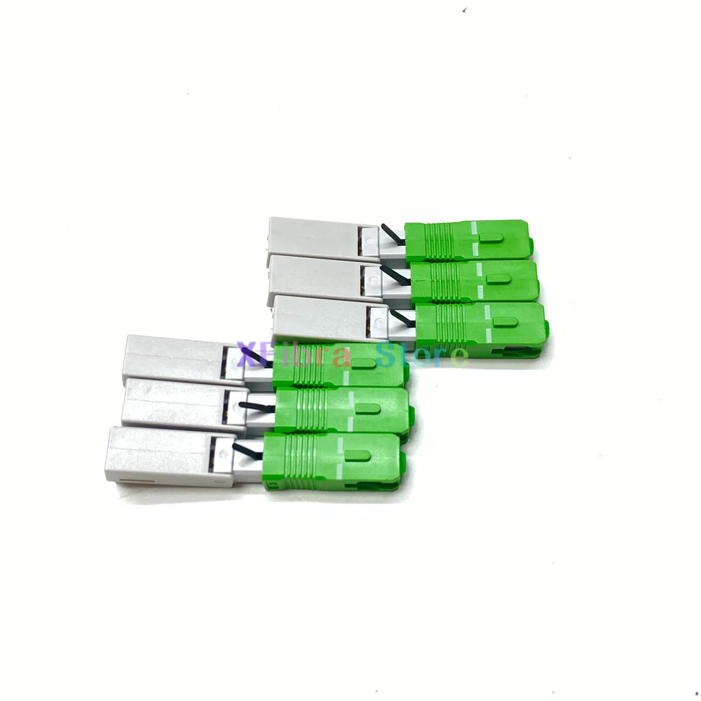 50PCS APC/UPC-1803 Optical Quick FTTH Optic Fast SC Fiber Assembly Connector Factory Outlet