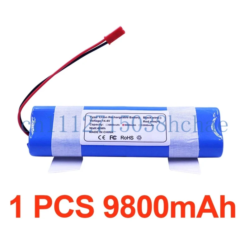 14.8V battery 6800mAh 12800mAh lithium battery is suitable for ilife v5 v5s v50 v3