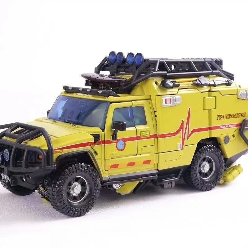 BMB ألعاب متحولة T-11 T-11 نسخة موسعة سيارة إسعاف روبوت متنقل نموذج سطح المكتب مجموعة هدايا الديكور