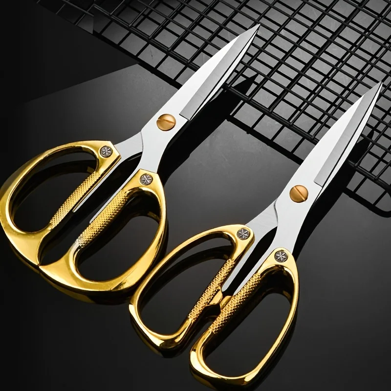 All-Pu rpose Titanium Non-Stick Scissor Comfort Grip Sharp Nonstick Scissors For Office School Home General Use Art DIY