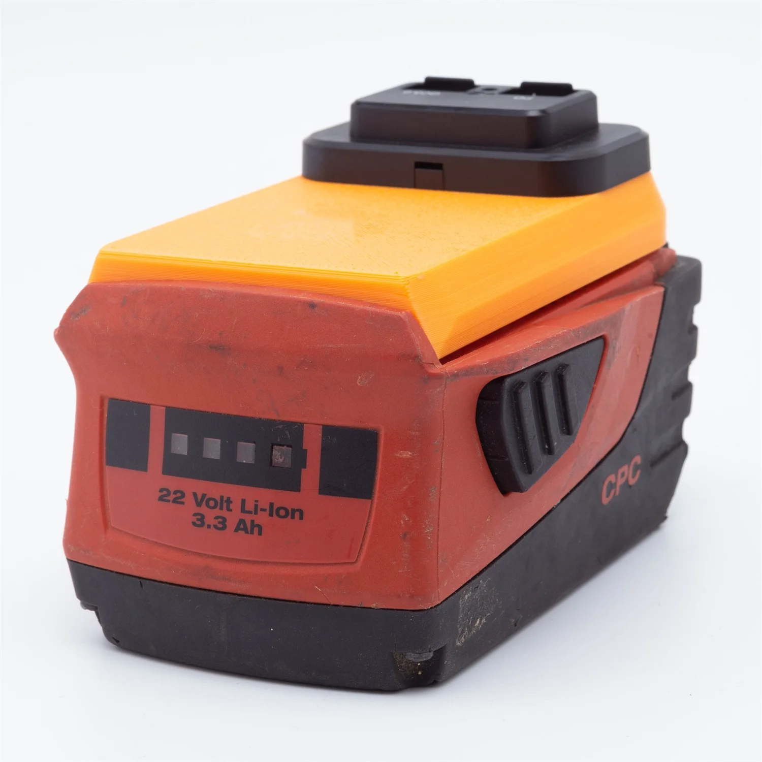 Converter Adapter for Parkside X20V for Milwaukee/Ozito/Hilti Battery W/USB Mobile Tablet Charging (Not a Battery Charger)