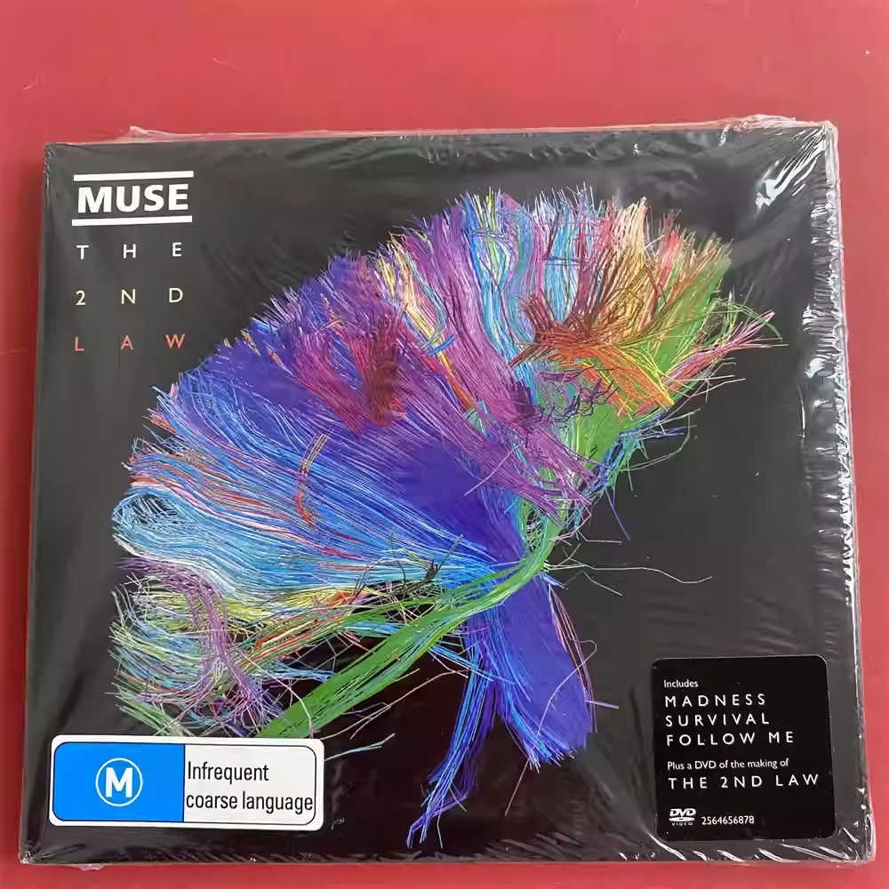 

CD Classic Alternative Rock Album Muse Music CD+DVD The 2nd Law Music Record Cosplay Walkman Car Soundtracks Box Gifts