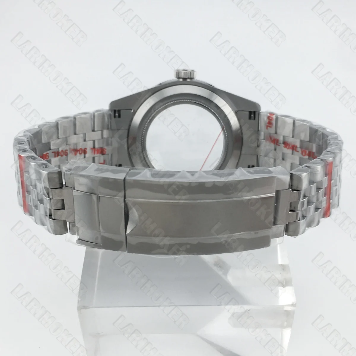 ตัวเรือนสแตนเลส BB58 สีเงินขนาด 39 มม. เหมาะสําหรับการเคลื่อนไหว NH34 NH35 NH36 ETA2824 PT5000 พร้อมกระจกแซฟไฟร์ทรงโดม