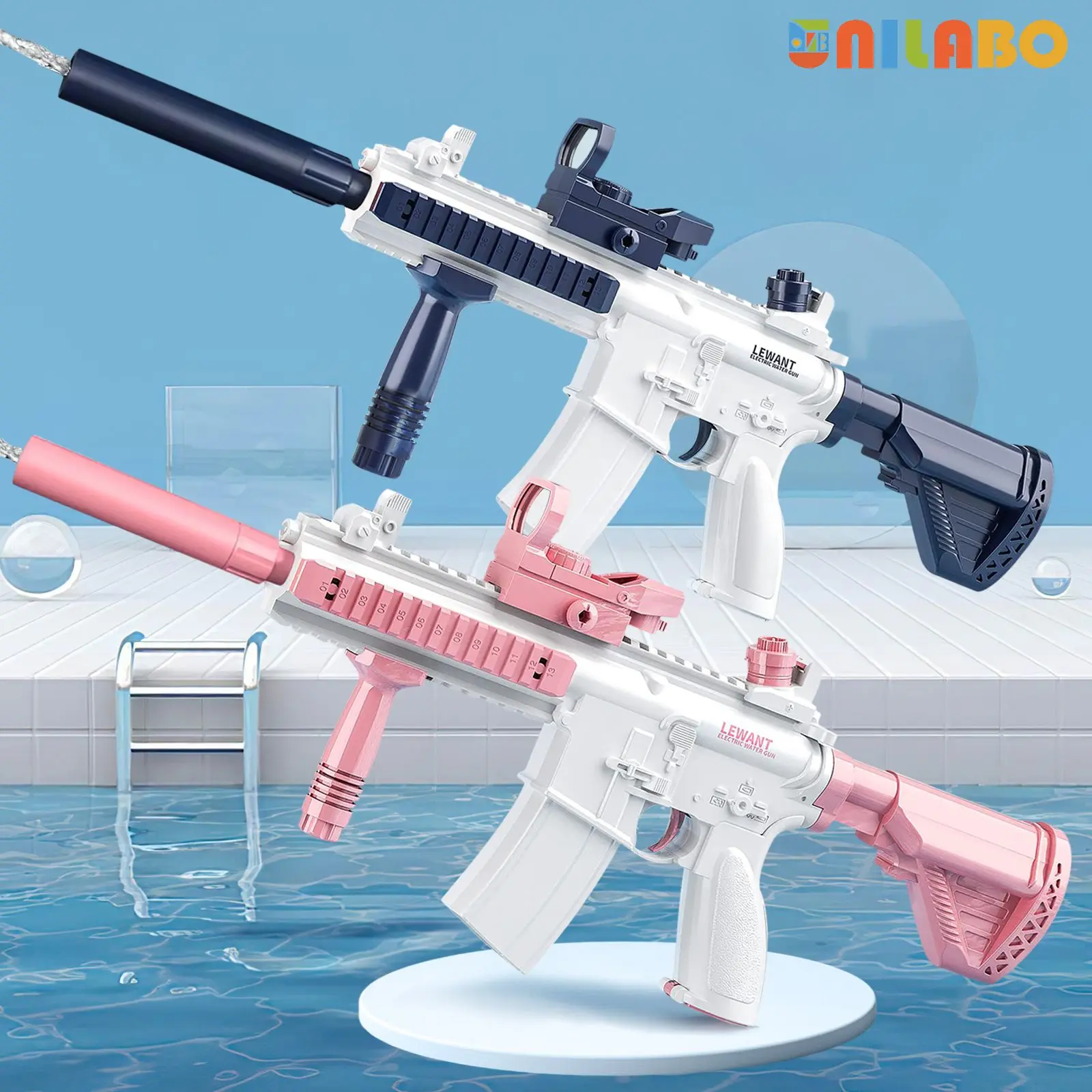 Pistola De Gel M416 Eléctrica | Automática Con 20000 Municiones | Juego Al Aire Libre +12 Años