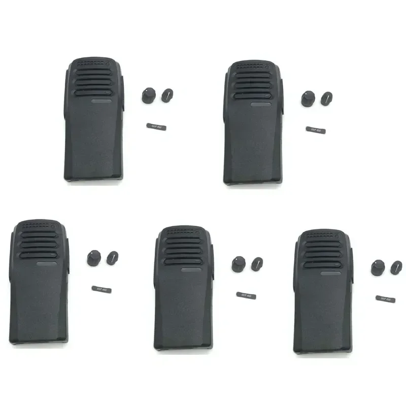 lote-de-5-carcasas-frontales-con-perillas-de-volumen-y-canal-para-walkie-talkie-motorola-dep450-dp1400-xir-p3688