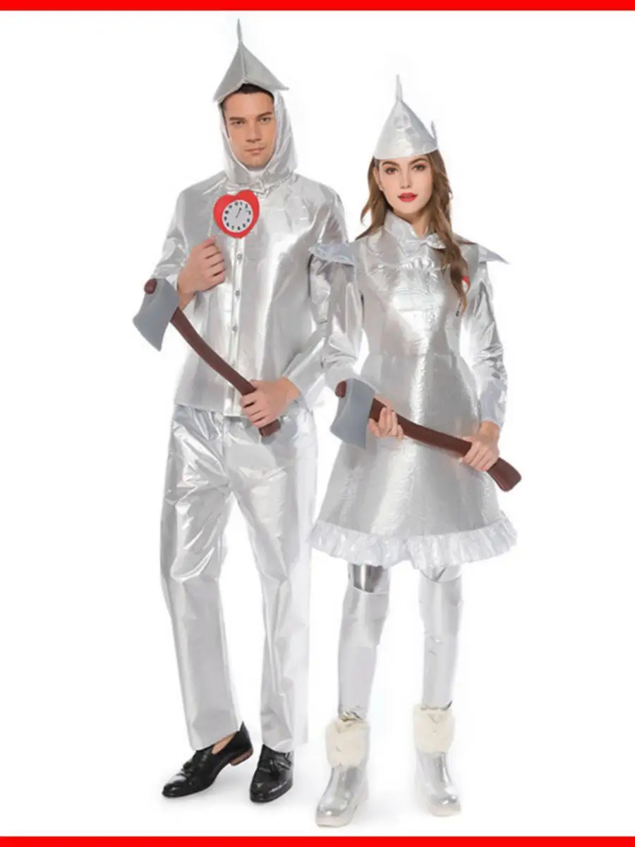 ชุดคอสเพลย์วันฮาโลวีน ชุดแฟนซีคู่รักนางฟ้าป่า ไอรอนแมน สำหรับการแสดงบนเวที ทำจากผ้าโพลีเอสเตอร์