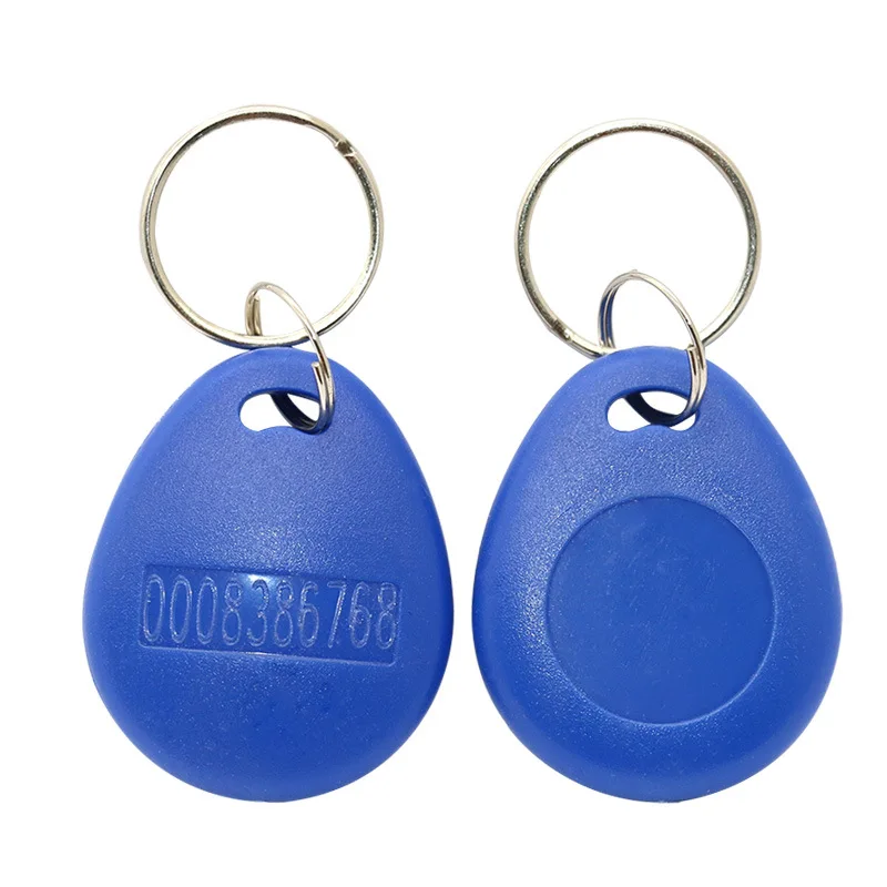 10Pcs/Lot 125Khz TK4100 RFID Proximity EM ID EM4100 Card Token Tags Key Keyfobs for Access Control Time Attendance