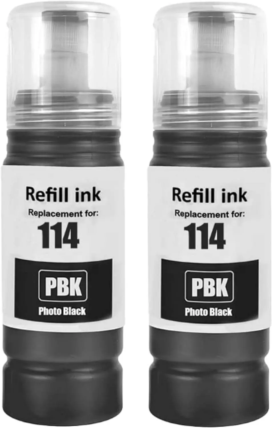 Compatible with ink cartridge replacement for T114 ink cartridges for ET-8500 and 8550 and 8500 2 Pack