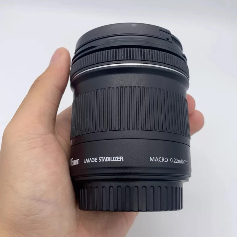

95% New Genuine For Canon EF-S 10-18mm f/4.5-5.6 IS STM Lens Ultra Wide Angle Zoom APS-C 4-Stop IS STM Video AF