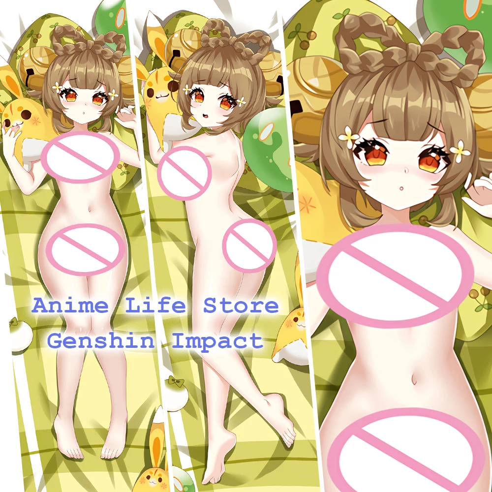 Anime Game Genshin Impact Dakimakura Kussensloop 2-Side Knuffel Body Prop Case Huisdecoratie Hoes