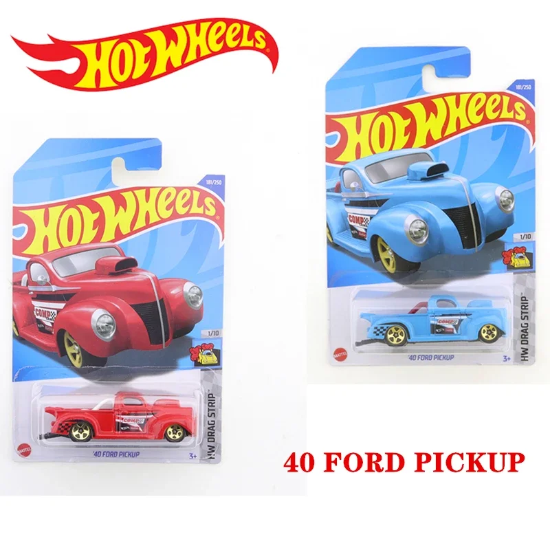 2022-181 Hot Wheels 40 FORD PICKUP Mini Alloy Coupe 1/64 Metal Diecast Model Car Kids Toys Gift