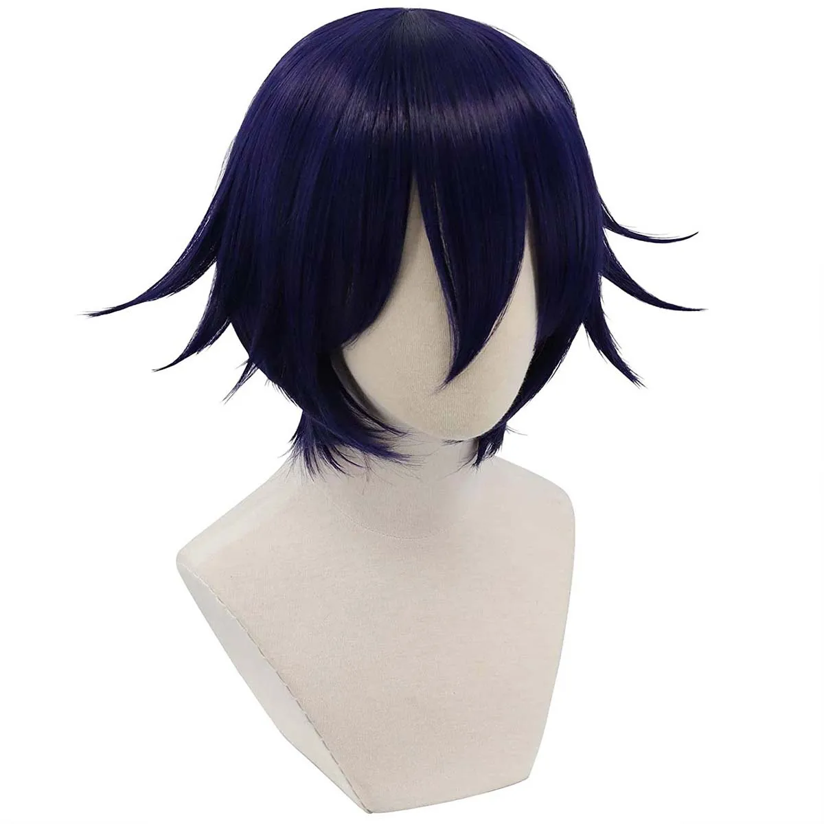 Parrucca Anime Ouma Kokichi Danganronpa V3 Cosplay Parrucche sintetiche viola per capelli Ouma Kokichi