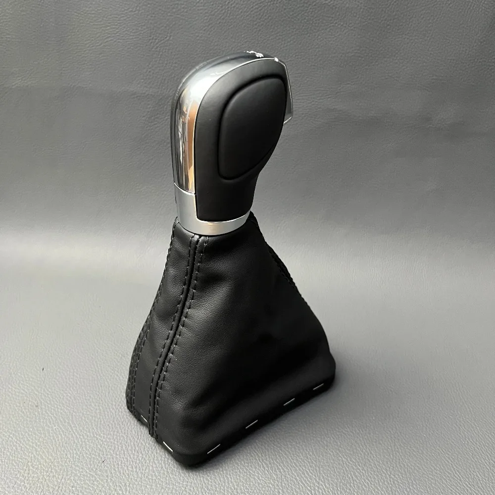 Perilla de cambio de marchas automática con cubierta de Base de marco de arranque de polaina para Volkswagen, VW, Passat B7, 201