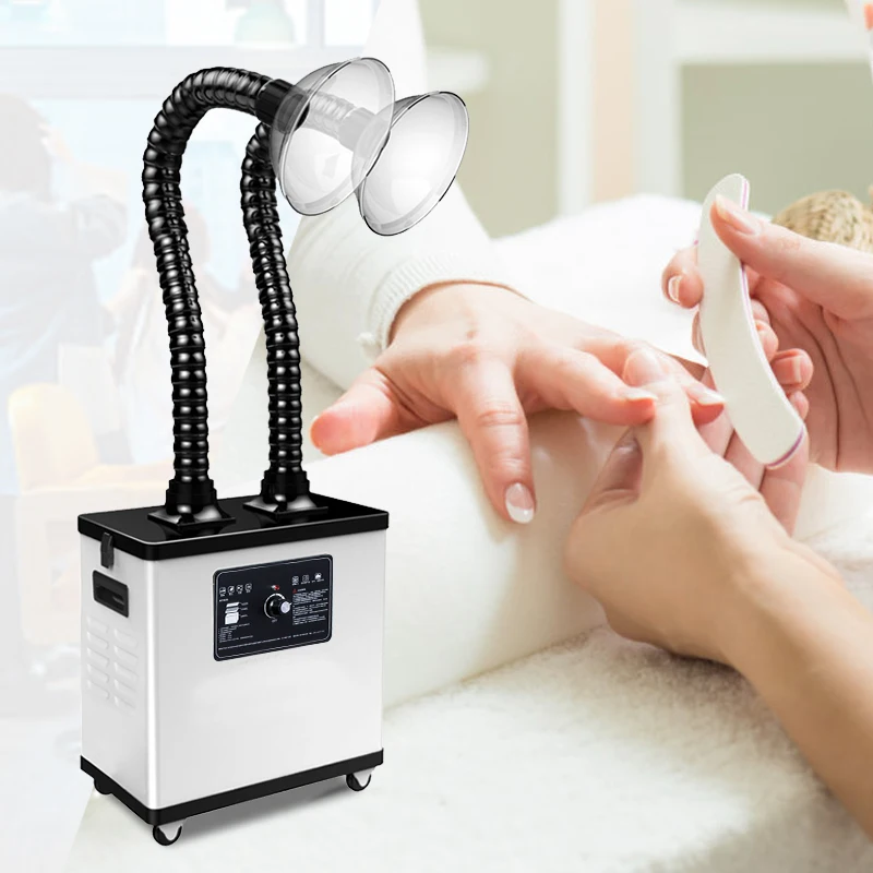 Table Low Noise Manicure Nails Vacuum Cleaner Build in Dust Collector Professional Filter Machine for Beauty Salon Usa 210W