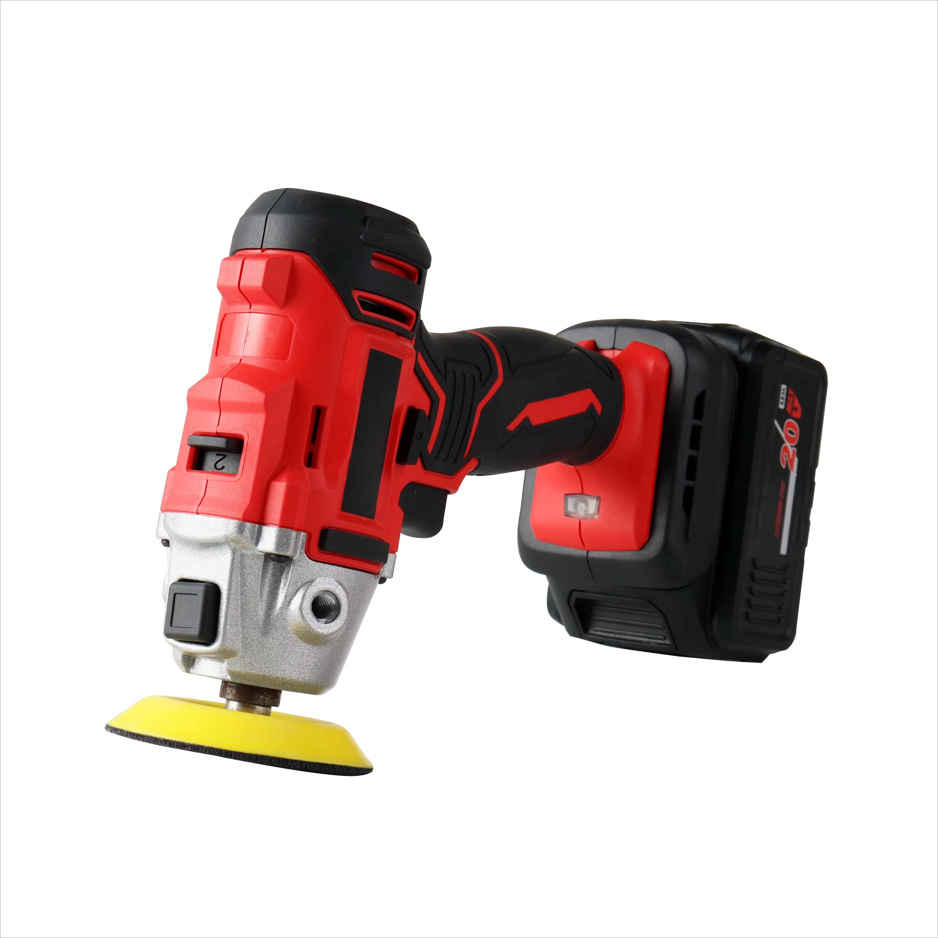 18V Mini Brushless Cordless Battery Dual Action Polisher 3mm/12mm Orbital for Car Automotive Polishing Machine