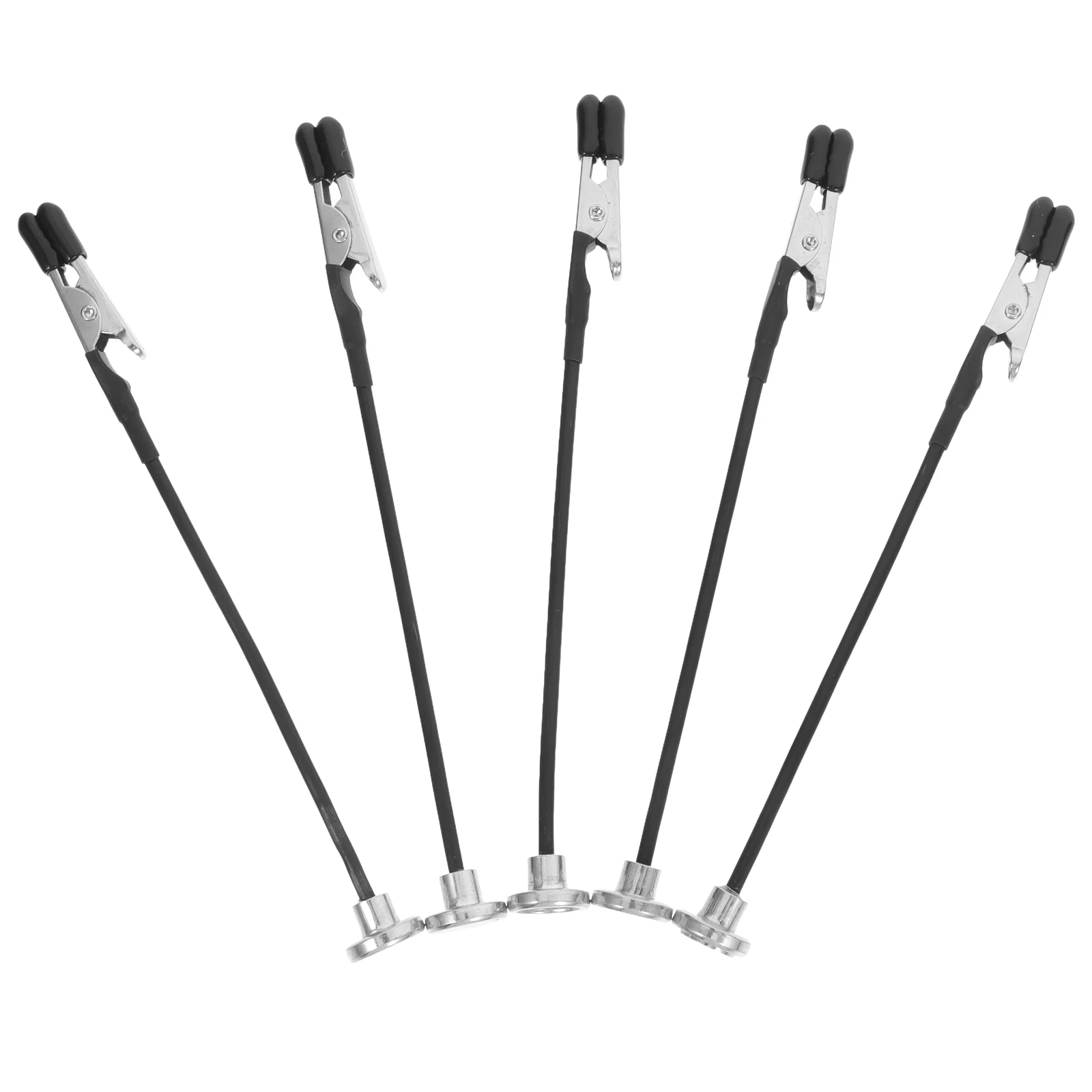 5 Pcs Sturdy Base Model Painting Alligator Clip Holder For Supplies Craft Painting Clip Diy Coloring Clips Tools Teaching