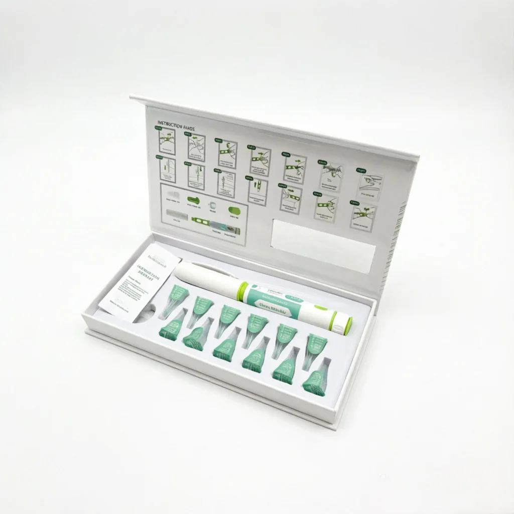 4mm Needle Peptide Injector Disposable Insulin Pen Precise Scale For HGH GLP-1 Home Care Not Include Retatrutide Empty Pen
