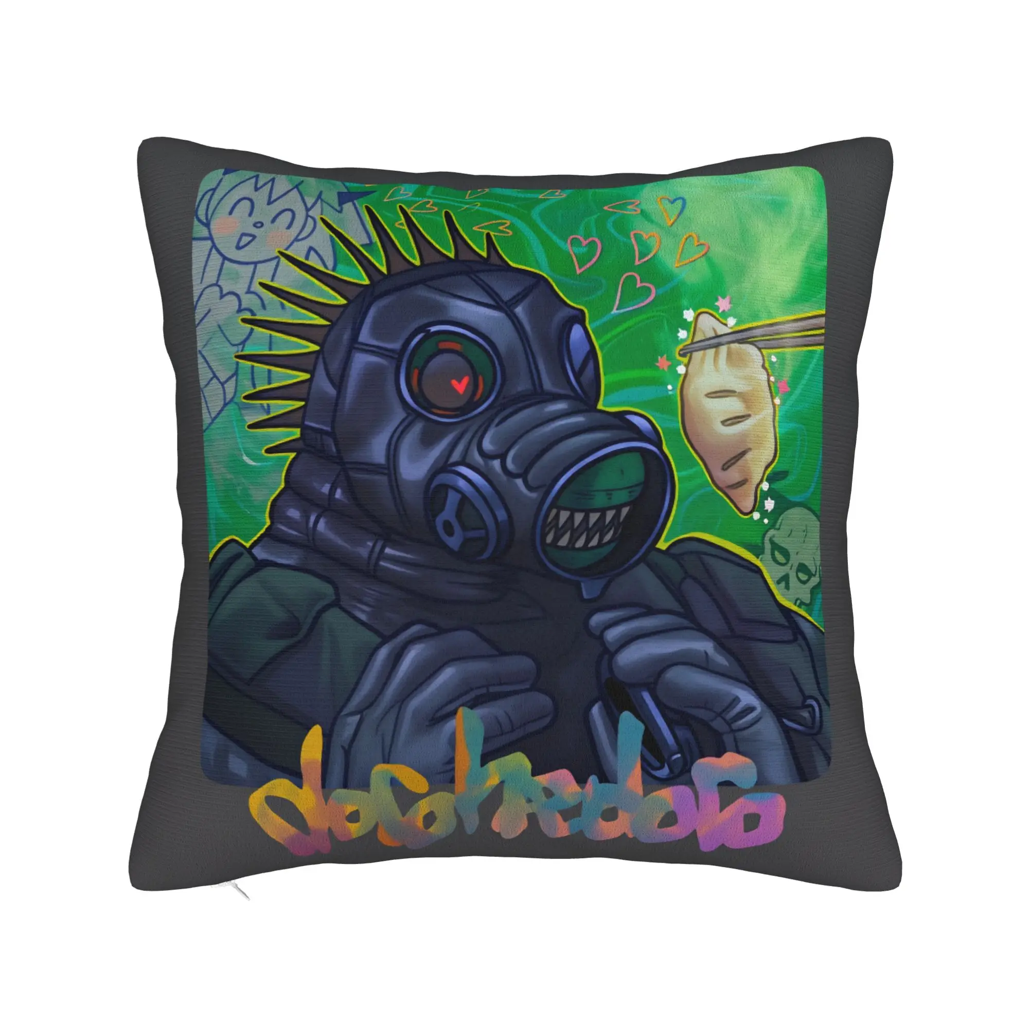Dorohedoro I saved you the last one Pillow Cover  Novelty Pillow Case For Office Car Home Decor Square Pillowcases Gift