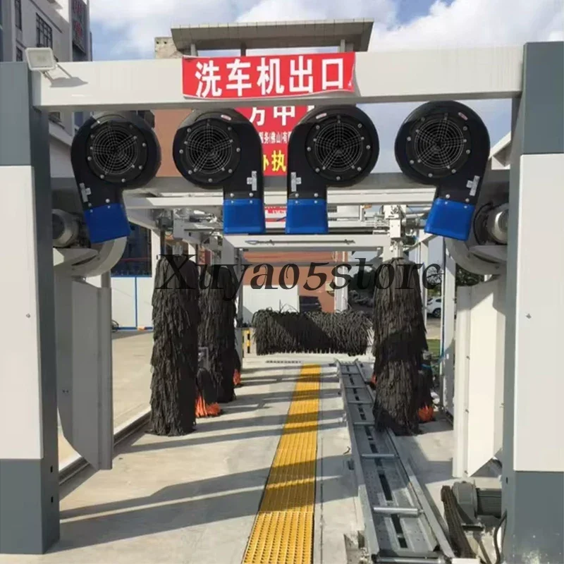 Intelligent car wash centrifugal blower 380v powerful contactless reciprocating tunnel car wash blow drying fan