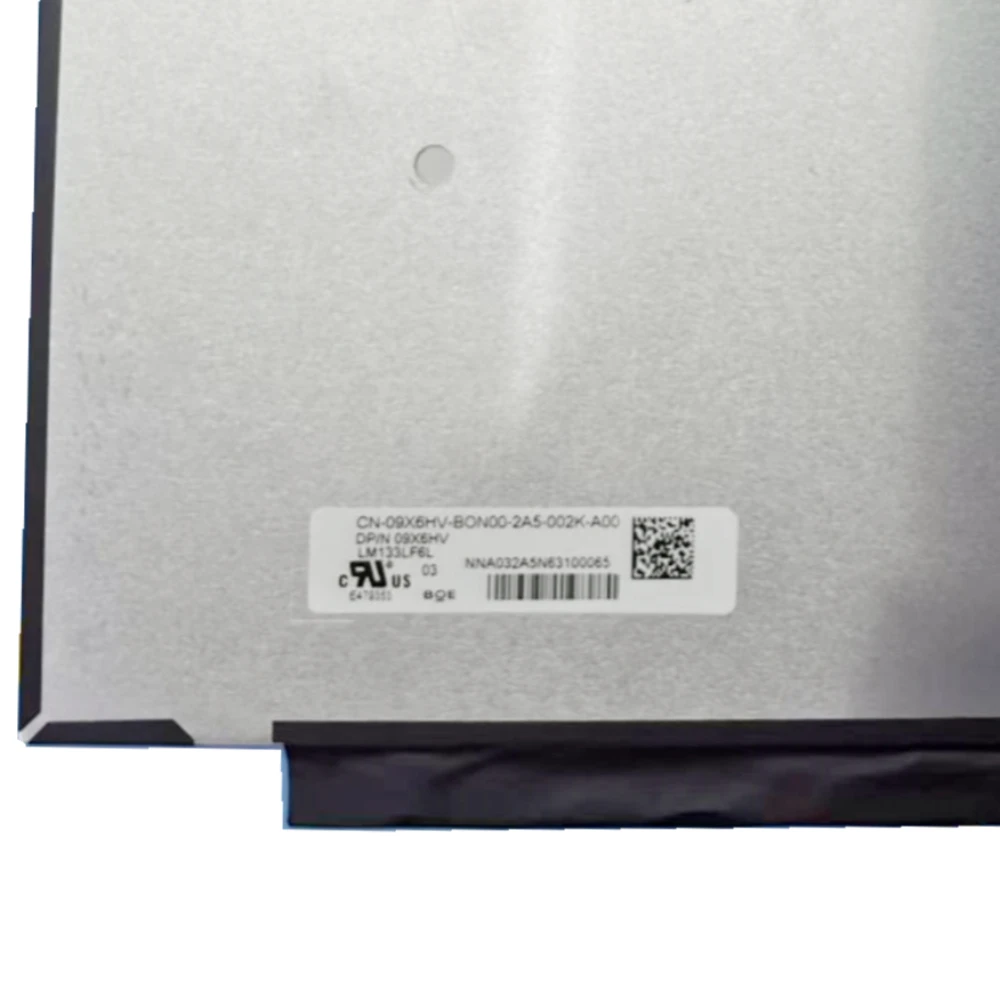 

LM133LF6L03 NV133FHM-N43 N33 N133HCE-EBA M133NWF4 RA For 13.3 Inhc Laptop LCD Display Panel FHD 1920*1080 IPS Matrix Screen