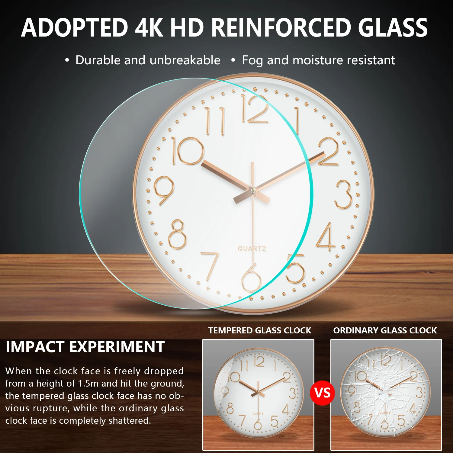 Thumbnail 3 - #78 Latest Silent Wall Clocks Offers