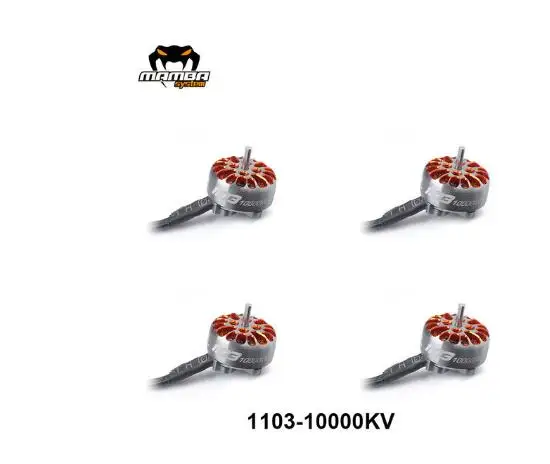 DIATONE Mamba Toka 1103 8500KV 10000KV Brushless Motor Car FPV Motors 9mm/M2 Iflight GEPRC QAV happymodel 1.6in-3in Propellers