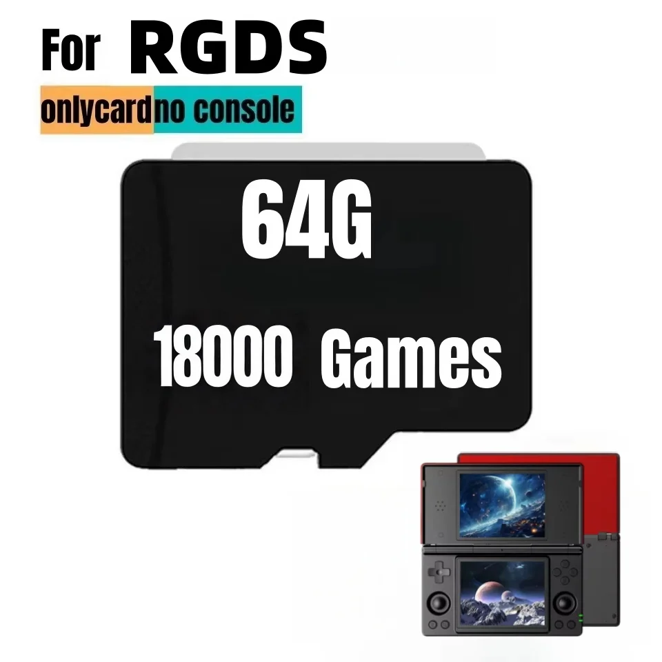 TF Card for Anbernic RG DS Popular Classic Retro Game PSP PS2 3DS Android 14 Portable Handheld 512G Sd Card Gifts