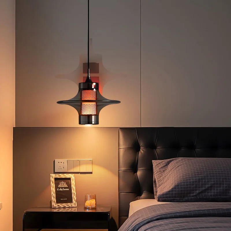 ضوء اللوح الأمامي لغرفة النوم على الطراز الإيطالي الفاخر، بهو صغير معلق، شبكة إضاءة للمطاعم والبار