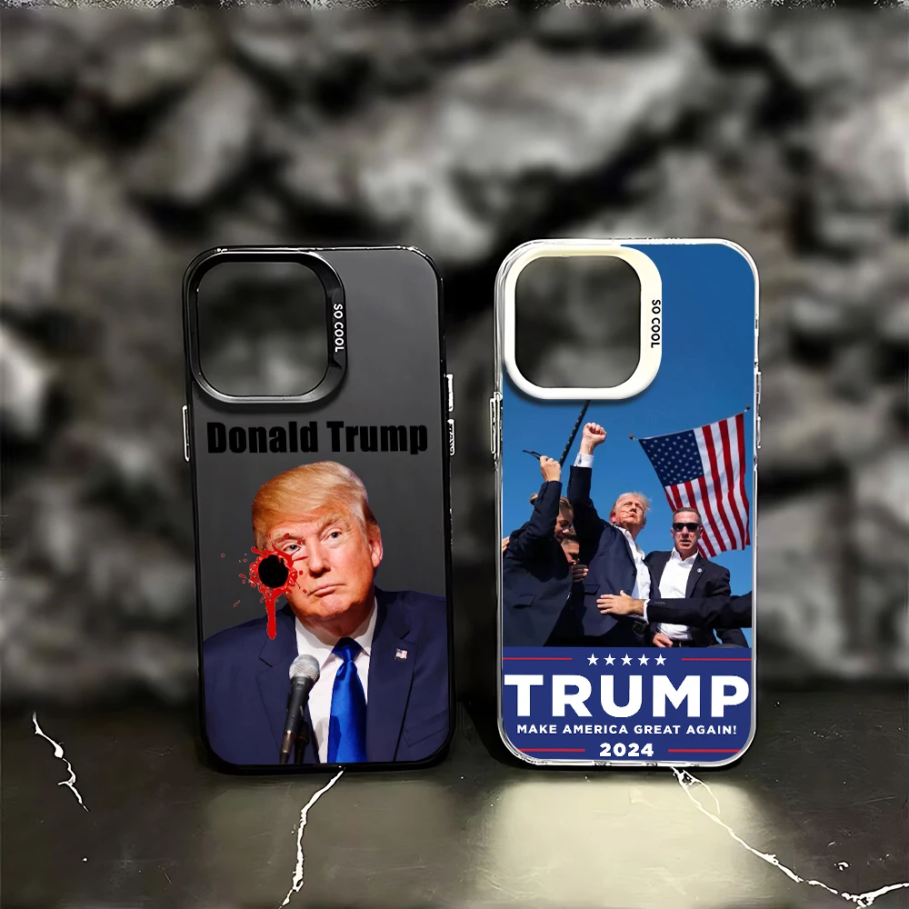 America President Donald Trump Case for Samsung Galaxy A16 A06 A35 A55 A25 A05S A15 A54 A34 A24 A14 A05 4G 5G Matte Back Cover