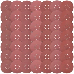 70Pcs 9 Inch 8 Hole Sanding Discs Hook Loop Sandpaper Assorted 80-400 Grits for Drywall Sander Wood Furniture Finishing Grinding