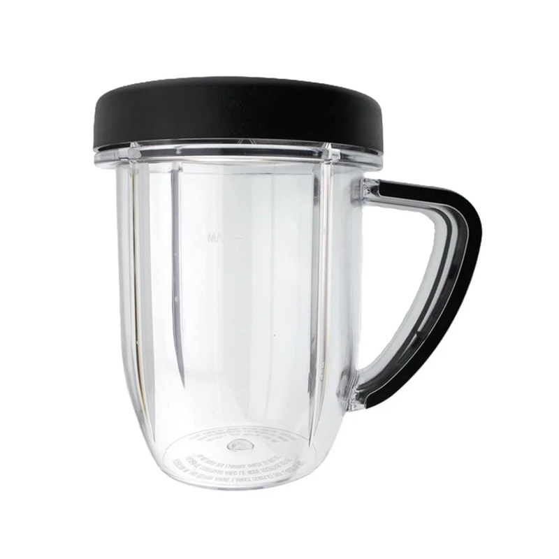 Replacement 30 Ounce Cup Jar With Handle Mug With Lip Ring Part For Nutribullet RX 1700W NB-301, N17-1001, NBM-U0272