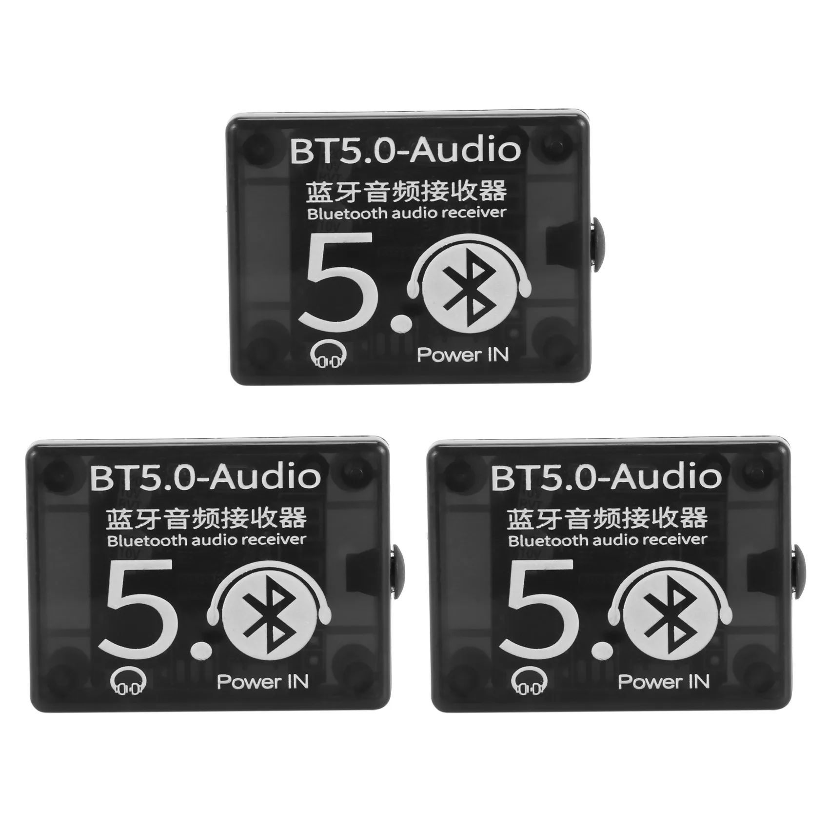 

N05R 3X BT5.0 Audio Receiver MP3 Bluetooth Decoder Lossless Car Speaker Audio Amplifier Board With Case