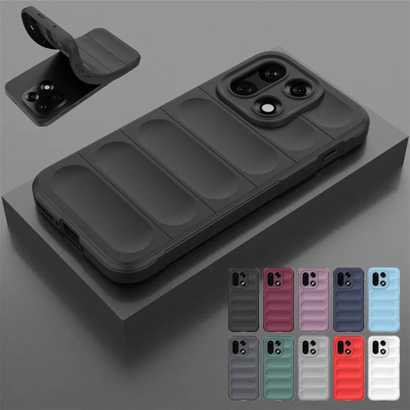 Skin Feeling Flexible Silicone Case for OnePlus 15 15R 5G Protective Cover Shockproof Shell Fundas Capa