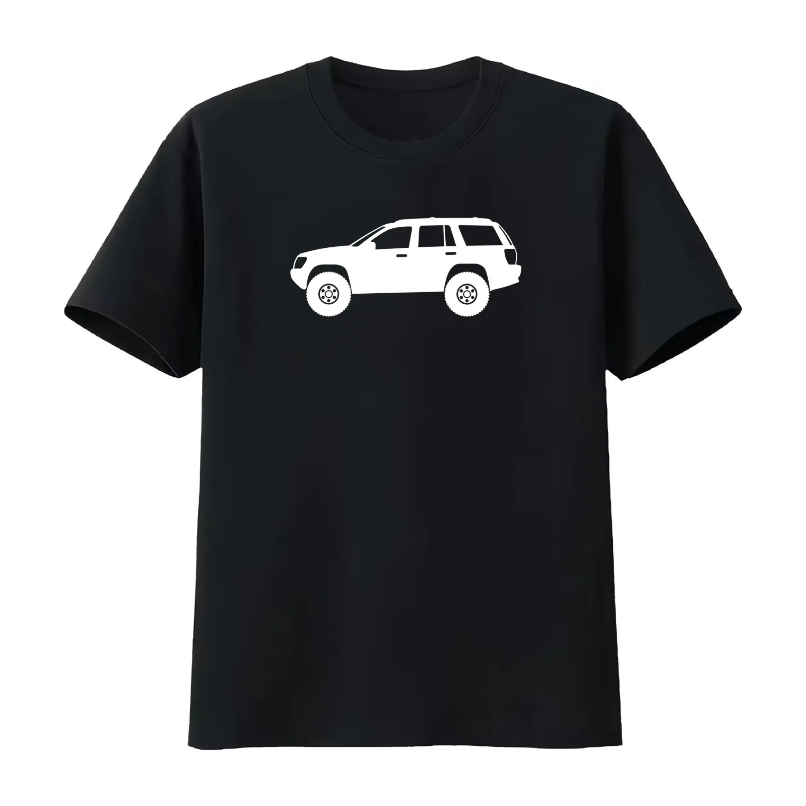 Lifted 4x4 -WJ 1999-2004 T-Shirt Summer Casual Cotton Tee Oversized Streetwear Tops Vintage Graphic Print Unisex Men Women
