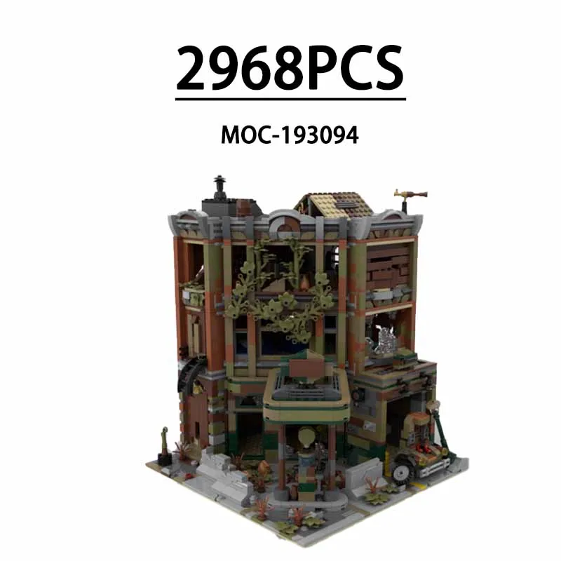 MOC-193094  10264 Corner Garage Apocalypse Edition Building Block Toy Model 2968PCS Birthday Gift Children's Christmas Gifts