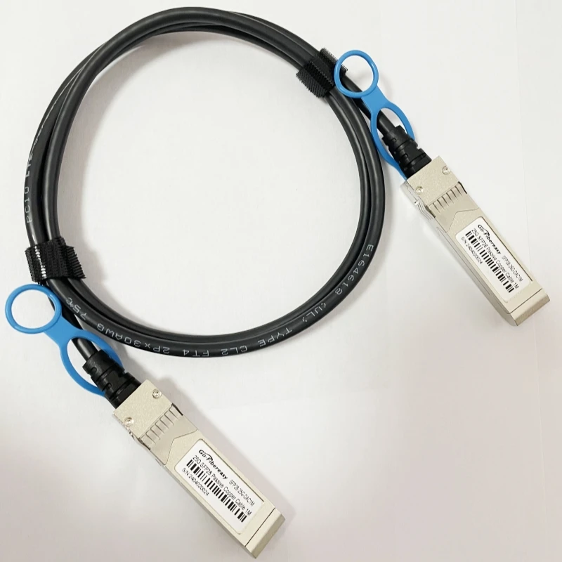 Passiva Direct Anexar Cobre SFP DAC Cabo Twinax, SFP28, 25Gb, 0,5 m,1m, 2m,3m,5m, 25GBASE-CU1M, Mikrotik,Mellanox Cartão