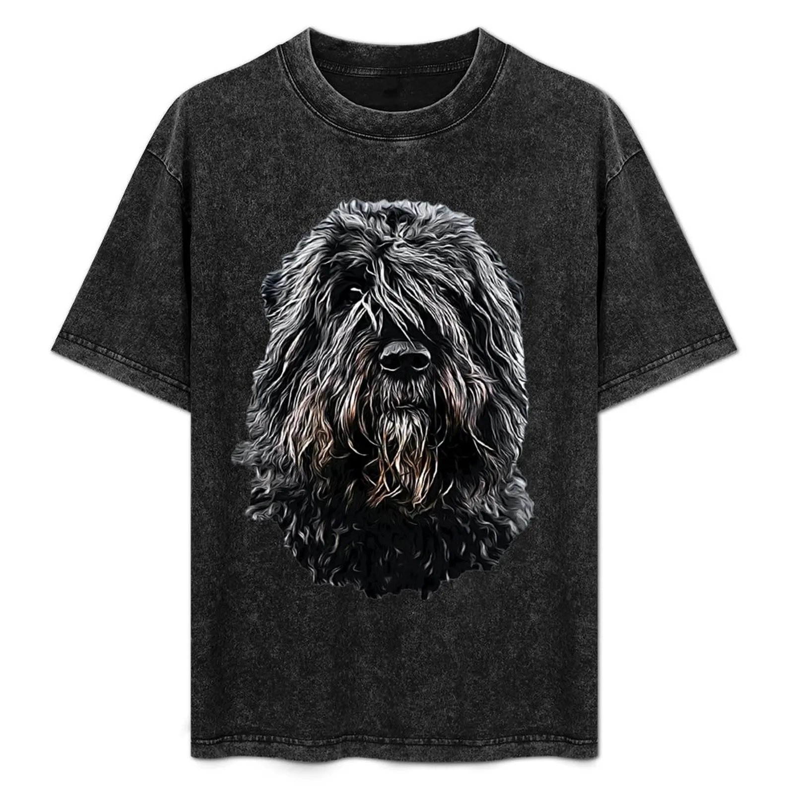 Bouvier des Flandres A stunning Dog breed T-Shirt aesthetic clothes vintage clothes oversized graphic tee Men's t-shirt