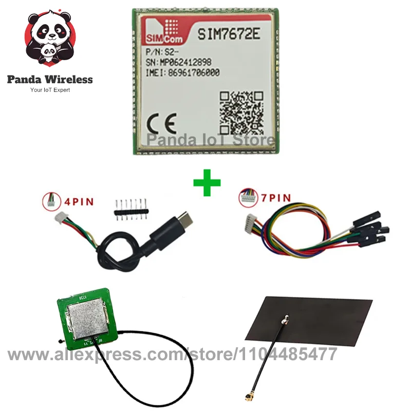 Core Board SIMcom SIM7672E SIM7672E-MGNV SIM7672E-LNGV Qualcomm chip support Data+GNSS(optional) without voice for M2M And IoT